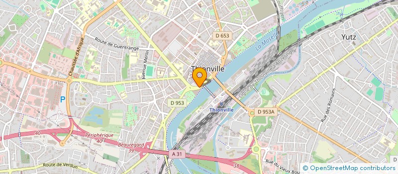 localisation de l'entreprise MONSIEUR DENIS HELLIER à THIONVILLE