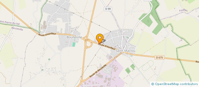 localisation de l'entreprise MONSIEUR DENIS HEMERY à BOULLEVILLE