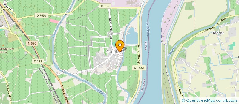 localisation de l'entreprise MONSIEUR DENIS HERAUD  CODOLET