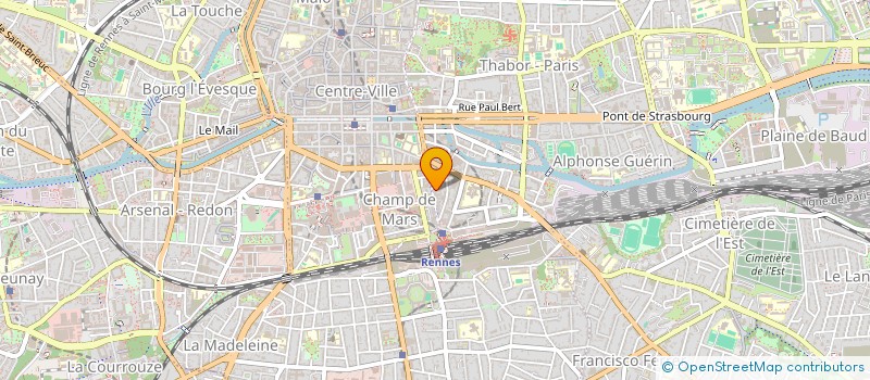localisation de l'entreprise MONSIEUR DENIS HERAULT  RENNES