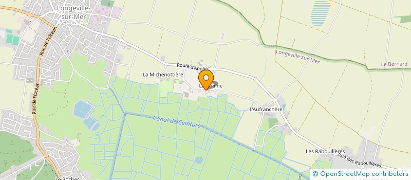 localisation de l'entreprise MONSIEUR DENIS HERBERT  LONGEVILLE-SUR-MER