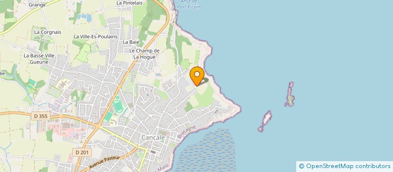 localisation de l'entreprise MONSIEUR DENIS HEUDE  CANCALE