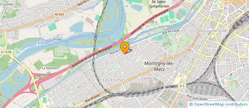 localisation de l'entreprise MONSIEUR DENIS HILT à MONTIGNY-LES-METZ