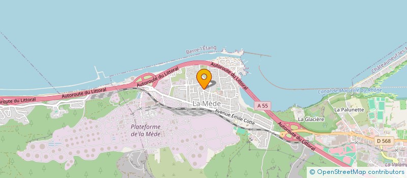 localisation de l'entreprise MONSIEUR DENIS HIVERT à CHATEAUNEUF-LES-MARTIGUES