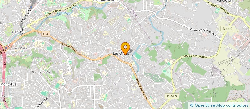 localisation de l'entreprise MONSIEUR DENIS HUGUES  MARSEILLE