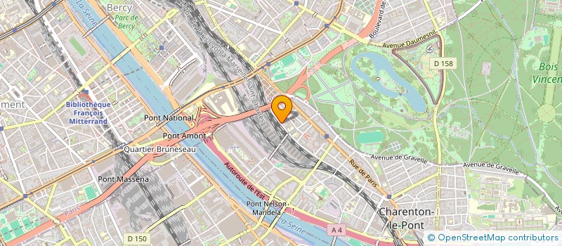 localisation de l'entreprise MONSIEUR DENIS HUMBERT  CHARENTON-LE-PONT