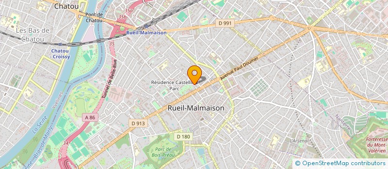 localisation de l'entreprise MONSIEUR DENIS HUMBERTCLAUDE à RUEIL-MALMAISON