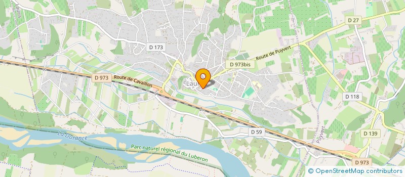 localisation de l'entreprise MONSIEUR DENIS ISOARD  LAURIS