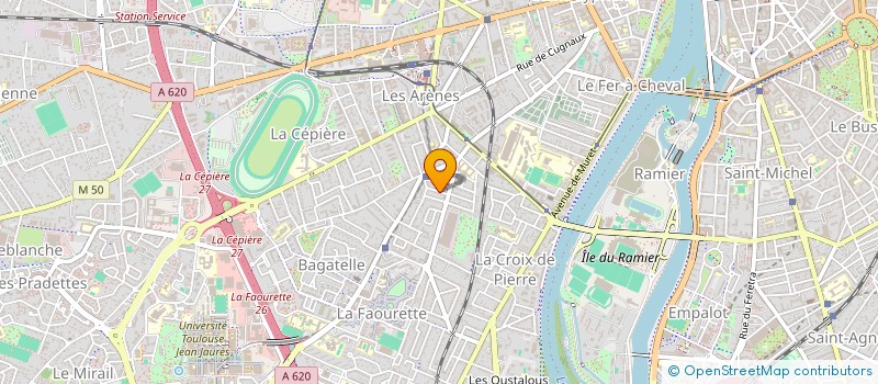 localisation de l'entreprise MONSIEUR DENIS JALABERT à TOULOUSE