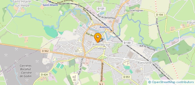 localisation de l'entreprise MONSIEUR DENIS JANSON à AVESNES-SUR-HELPE