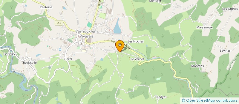 localisation de l'entreprise MONSIEUR DENIS JARJAT  SAINT-JULIEN-LE-ROUX