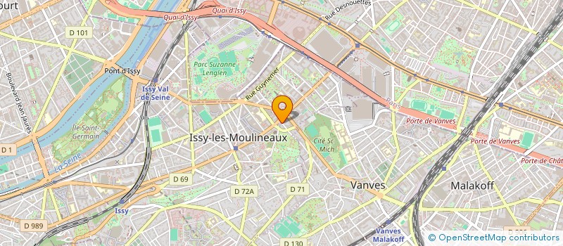 localisation de l'entreprise MONSIEUR DENIS JARRIL à ISSY-LES-MOULINEAUX