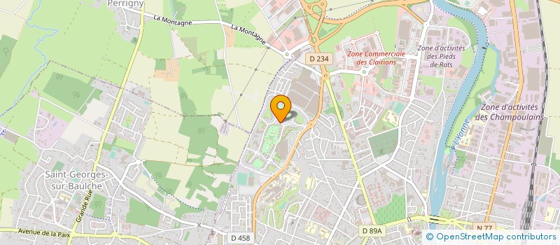 localisation de l'entreprise MONSIEUR DENIS JASNIEWICZ à AUXERRE