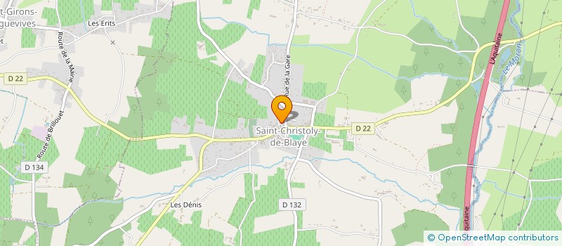 localisation de l'entreprise MONSIEUR DENIS JEAN  SAINT-SAVIN