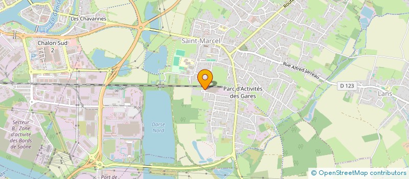 localisation de l'entreprise MONSIEUR DENIS JEAN RAYMOND GONNOT  SAINT-MARCEL