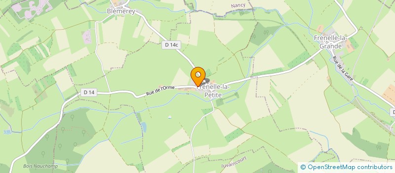 localisation de l'entreprise MONSIEUR DENIS JEANDEL  FRENELLE-LA-PETITE