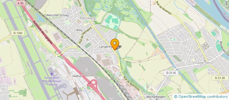 localisation de l'entreprise MONSIEUR DENIS JELSCH  SAINT-LOUIS