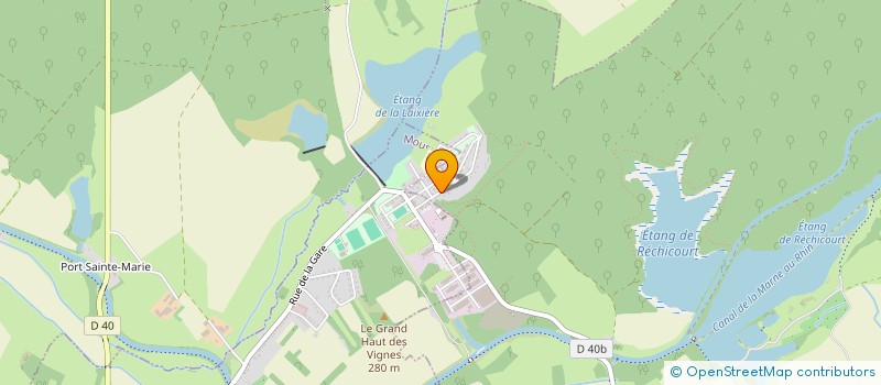 localisation de l'entreprise MONSIEUR DENIS JOSEPH  RECHICOURT-LE-CHATEAU