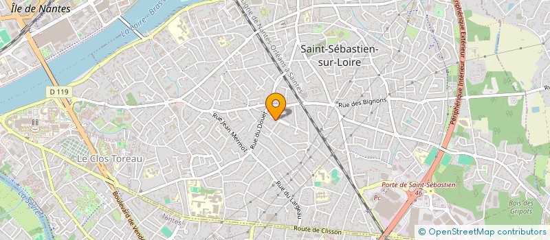 localisation de l'entreprise MONSIEUR DENIS JOSSE  SAINT-SEBASTIEN-SUR-LOIRE