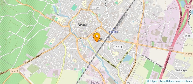 localisation de l'entreprise MONSIEUR DENIS JOUANOT à BEAUNE