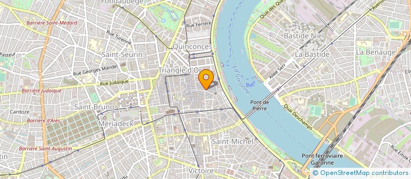 localisation de l'entreprise MONSIEUR DENIS JOUBERT  BORDEAUX