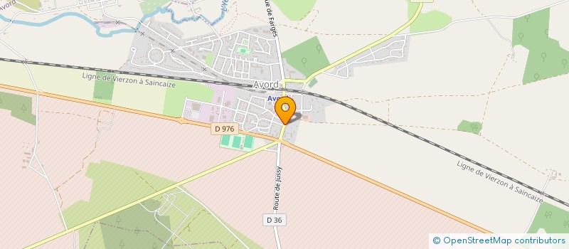 localisation de l'entreprise MONSIEUR DENIS JOULIN  AVORD