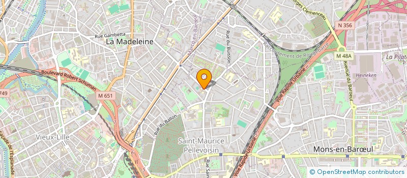 localisation de l'entreprise MONSIEUR DENIS JOURDEL à LILLE