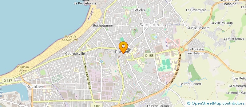 localisation de l'entreprise MONSIEUR DENIS JUBAULT  SAINT-MALO