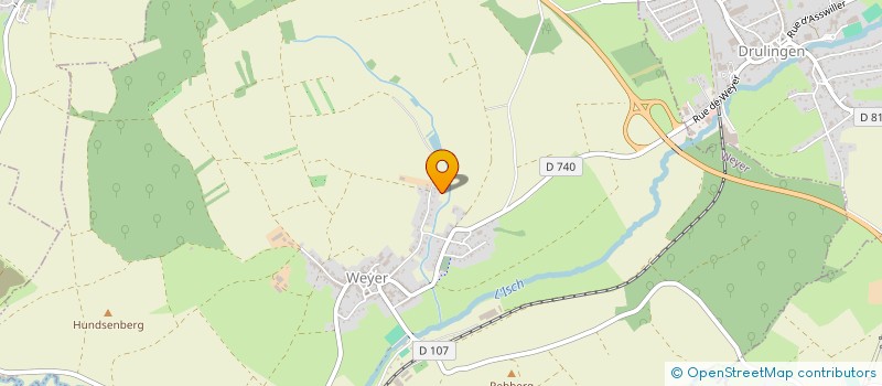 localisation de l'entreprise MONSIEUR DENIS JULLIOT  WEYER