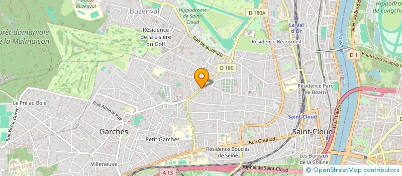 localisation de l'entreprise MONSIEUR DENIS JUSTON-COUMAT à GARCHES