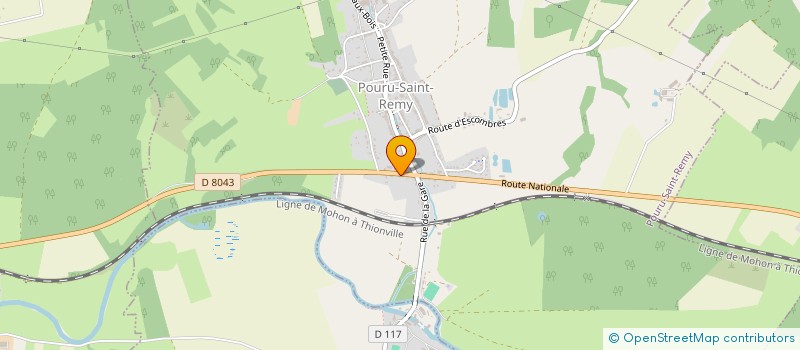 localisation de l'entreprise MONSIEUR DENIS JUSZCZAK  POURU-SAINT-REMY