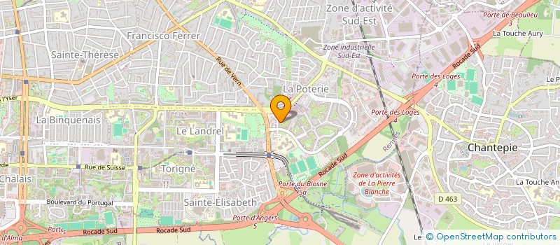 localisation de l'entreprise MONSIEUR DENIS JUTEL à RENNES