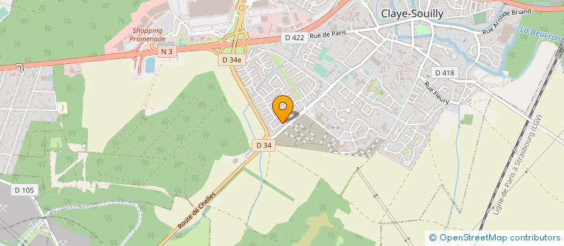 localisation de l'entreprise MONSIEUR DENIS KALMUS  CLAYE-SOUILLY