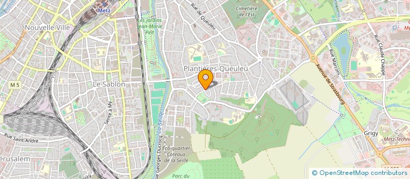 localisation de l'entreprise MONSIEUR DENIS KEIBLER  METZ