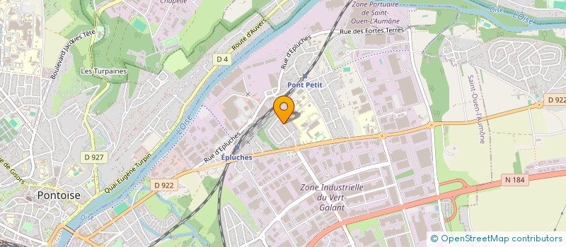 localisation de l'entreprise MONSIEUR DENIS KERMANACH à SAINT-OUEN-L'AUMONE