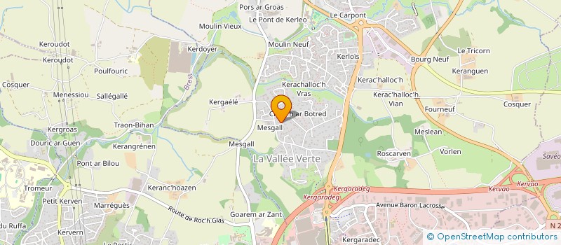 localisation de l'entreprise MONSIEUR DENIS KERNEIS à GOUESNOU
