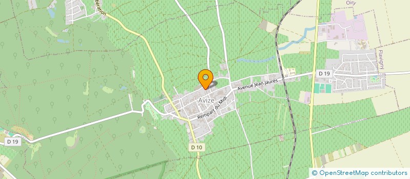 localisation de l'entreprise MONSIEUR DENIS KERNER  AVIZE