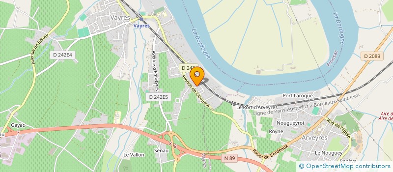 localisation de l'entreprise MONSIEUR DENIS KHENG  VAYRES