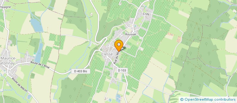 localisation de l'entreprise MONSIEUR DENIS KISSEL  CLESSE