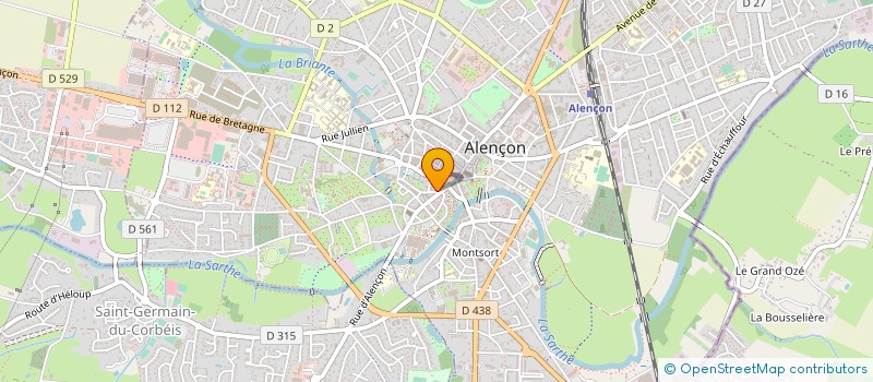 localisation de l'entreprise MONSIEUR DENIS KOELZ à ALENCON