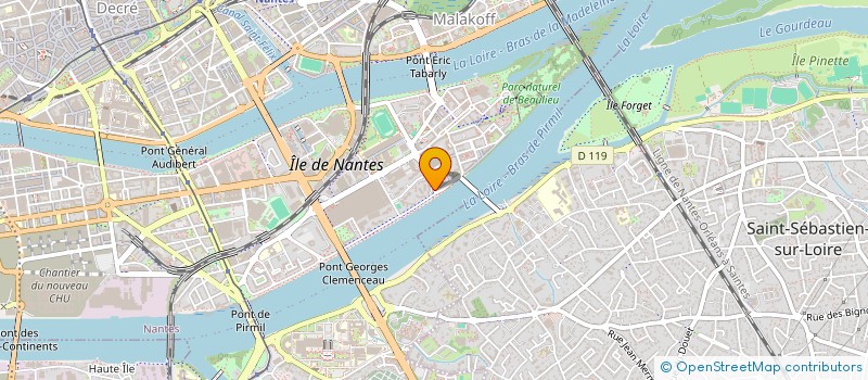 localisation de l'entreprise MONSIEUR DENIS KUSY  NANTES