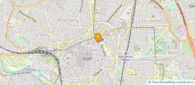 localisation de l'entreprise MONSIEUR DENIS LACAGNE à DIJON