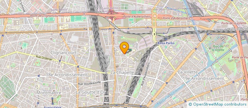 localisation de l'entreprise MONSIEUR DENIS LACORRE à PARIS