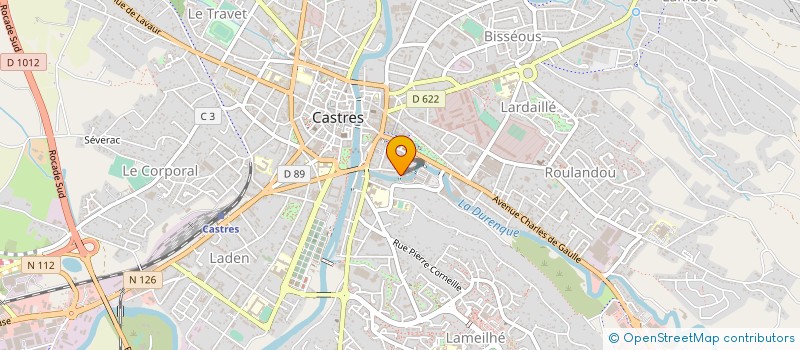 localisation de l'entreprise MONSIEUR DENIS LAFONT-SANCHEZ  CASTRES