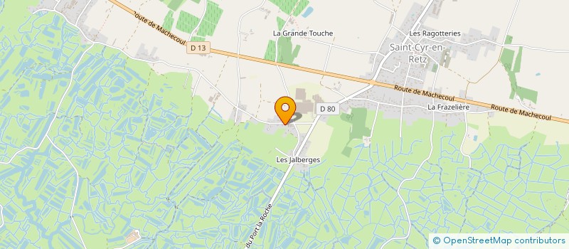 localisation de l'entreprise MONSIEUR DENIS LAFONTAINE à VILLENEUVE-EN-RETZ