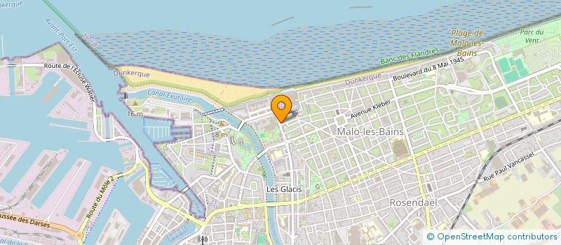 localisation de l'entreprise MONSIEUR DENIS LAFORGE à DUNKERQUE