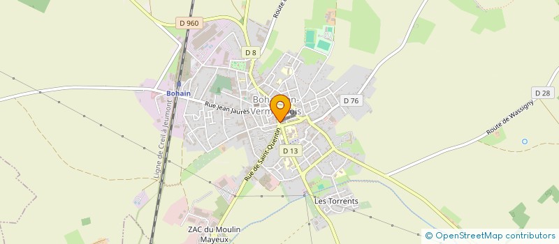 localisation de l'entreprise MONSIEUR DENIS LAGACHE à BOHAIN-EN-VERMANDOIS