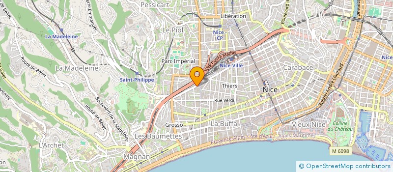 localisation de l'entreprise MONSIEUR DENIS LAMBOURG à NICE