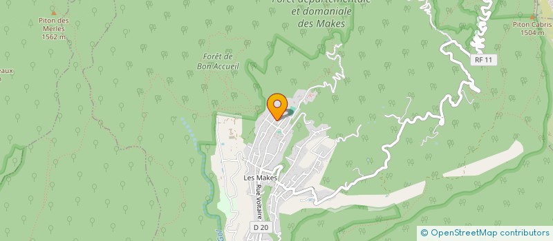 localisation de l'entreprise MONSIEUR DENIS LAMONGE  SAINT-LOUIS