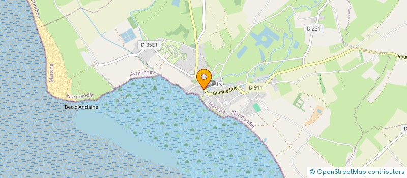 localisation de l'entreprise MONSIEUR DENIS LAMONTAGNE  GENETS